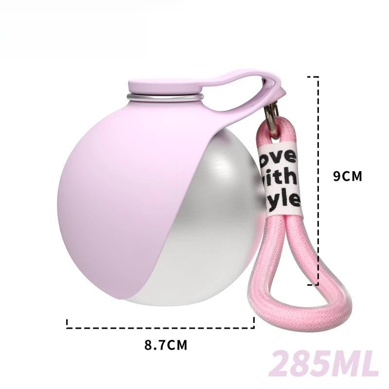 Portable Stainless Steel Dog Water Bottle